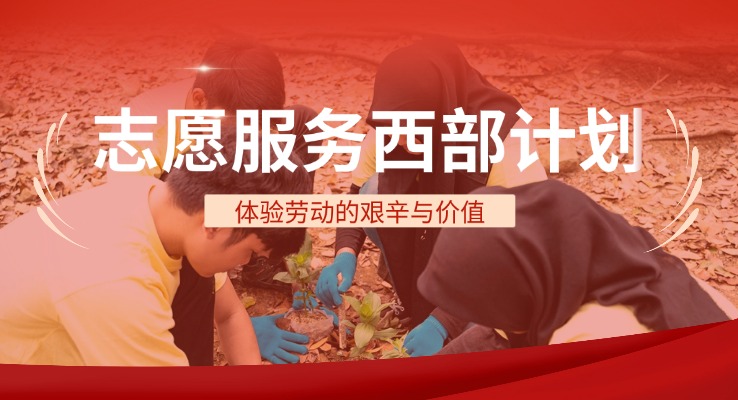 志愿服务西部计划